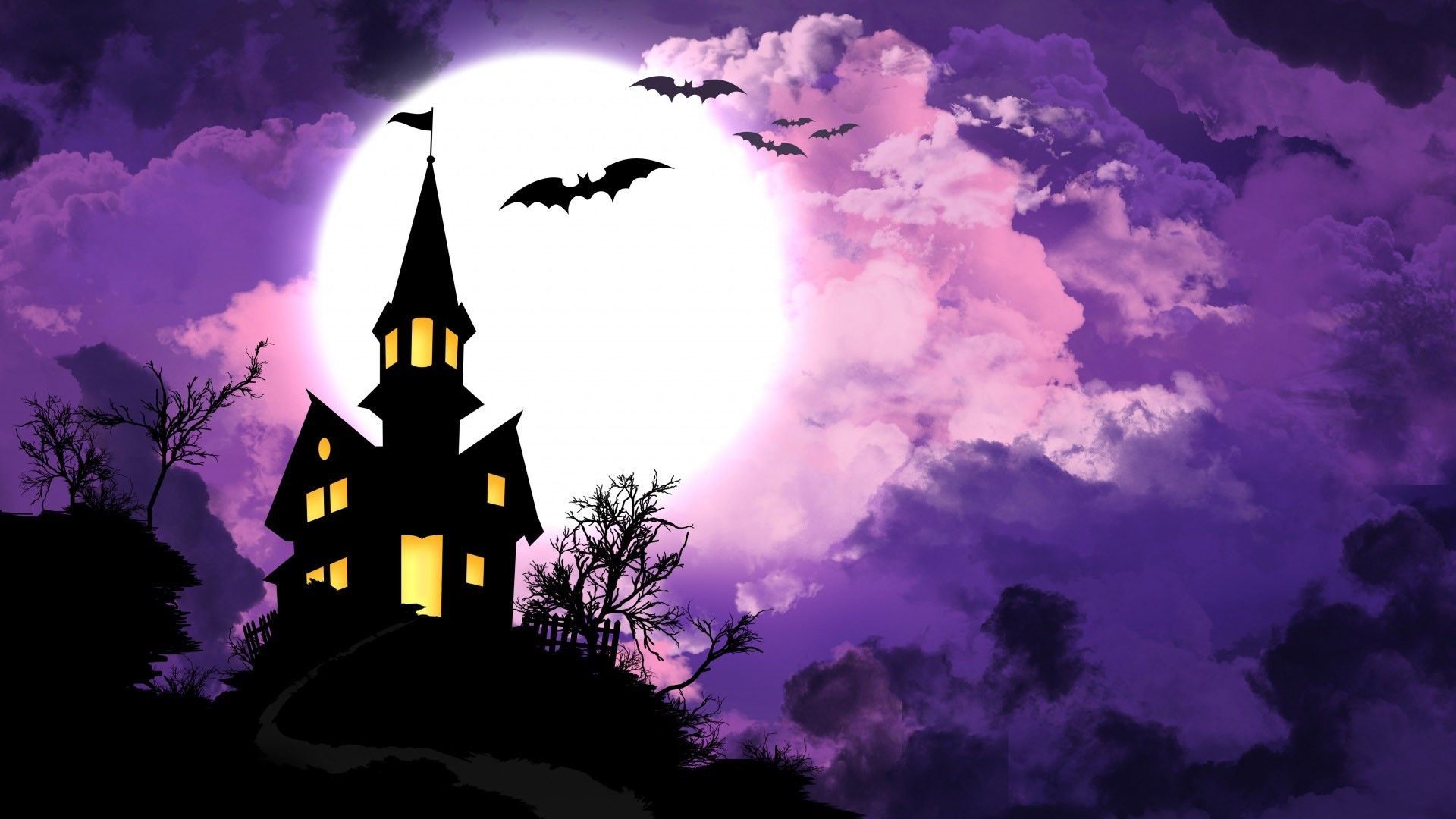 Pictures Images Halloween Backgrounds Wallpapers - High Resolution Halloween Background - HD Wallpaper 