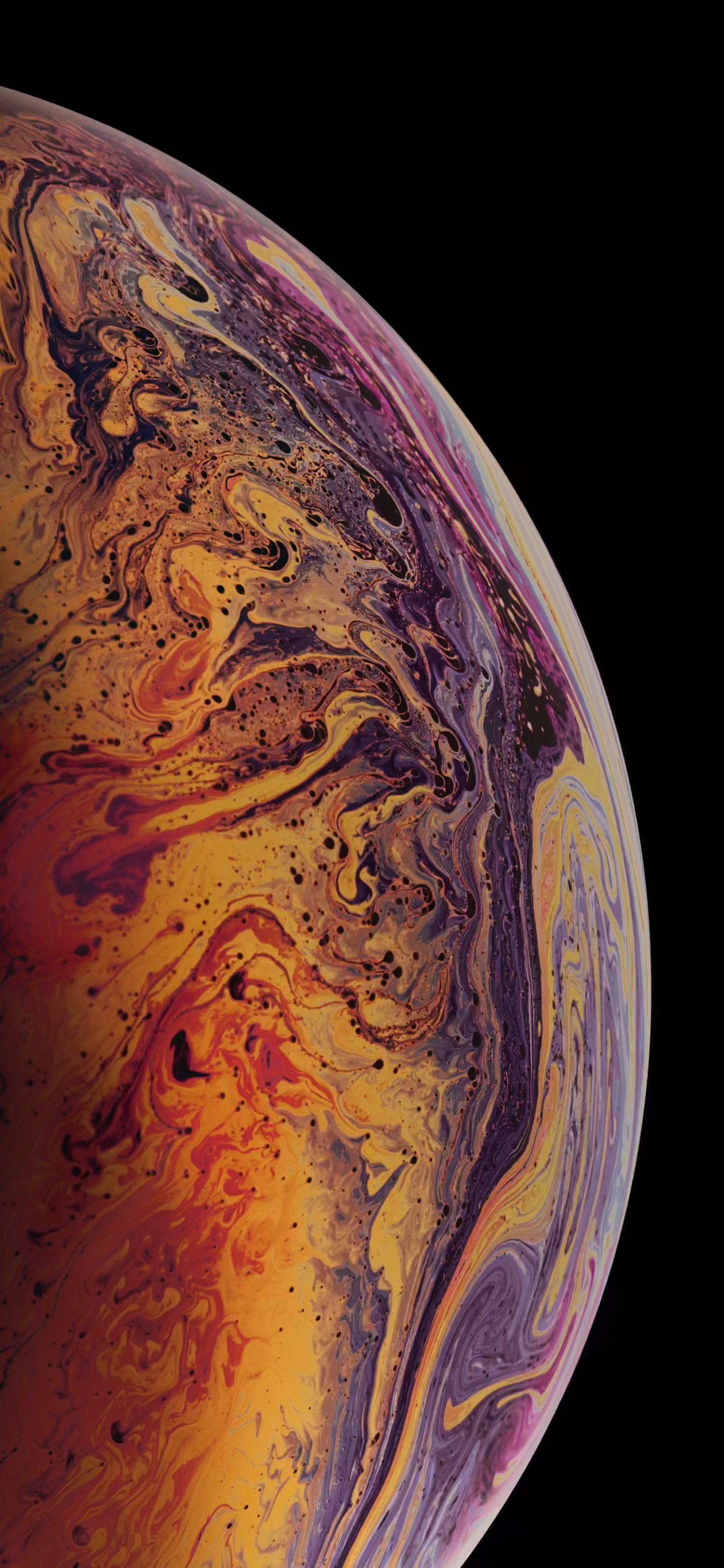Download The New Iphone Xs And Iphone Xs Max Wallpapers - Iphone Xs Max Gold - HD Wallpaper 