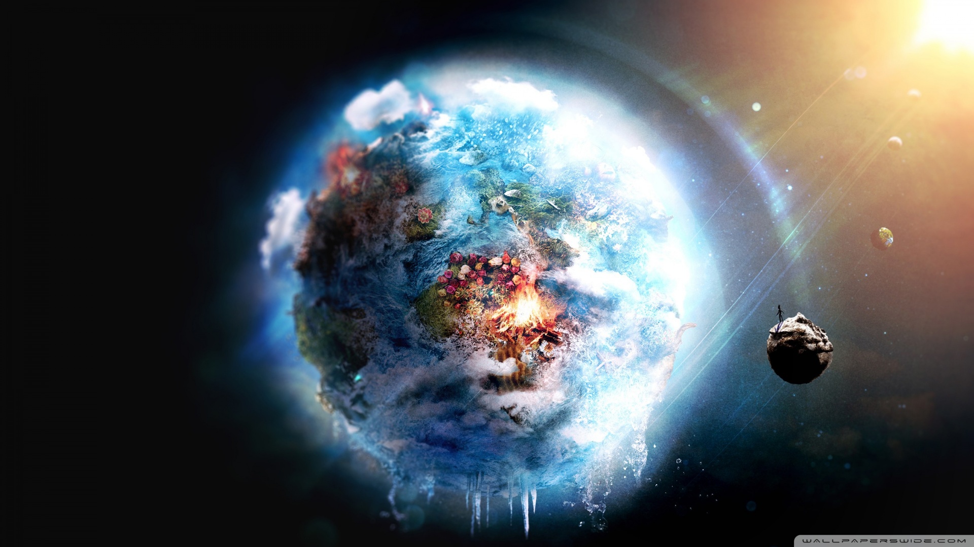 Fantasy Planet - HD Wallpaper 