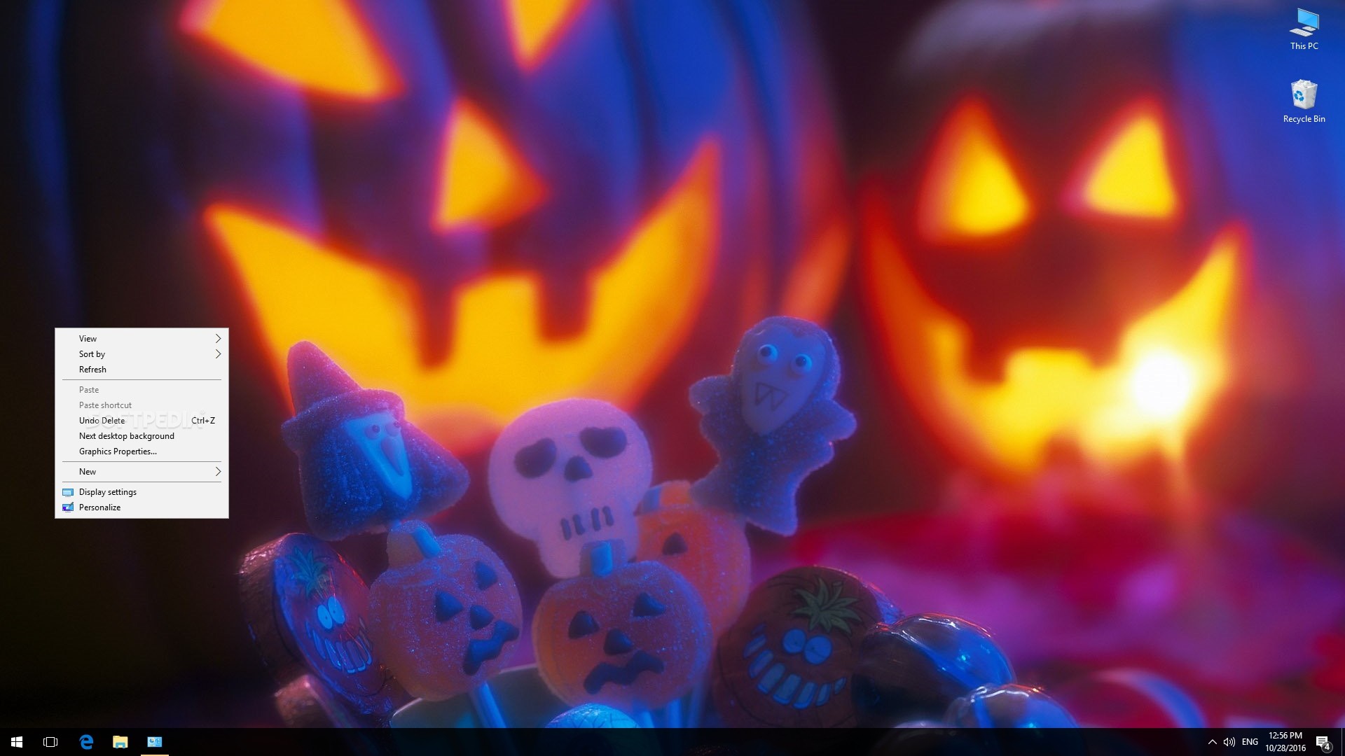 Halloween Wallpaper Windows - HD Wallpaper 