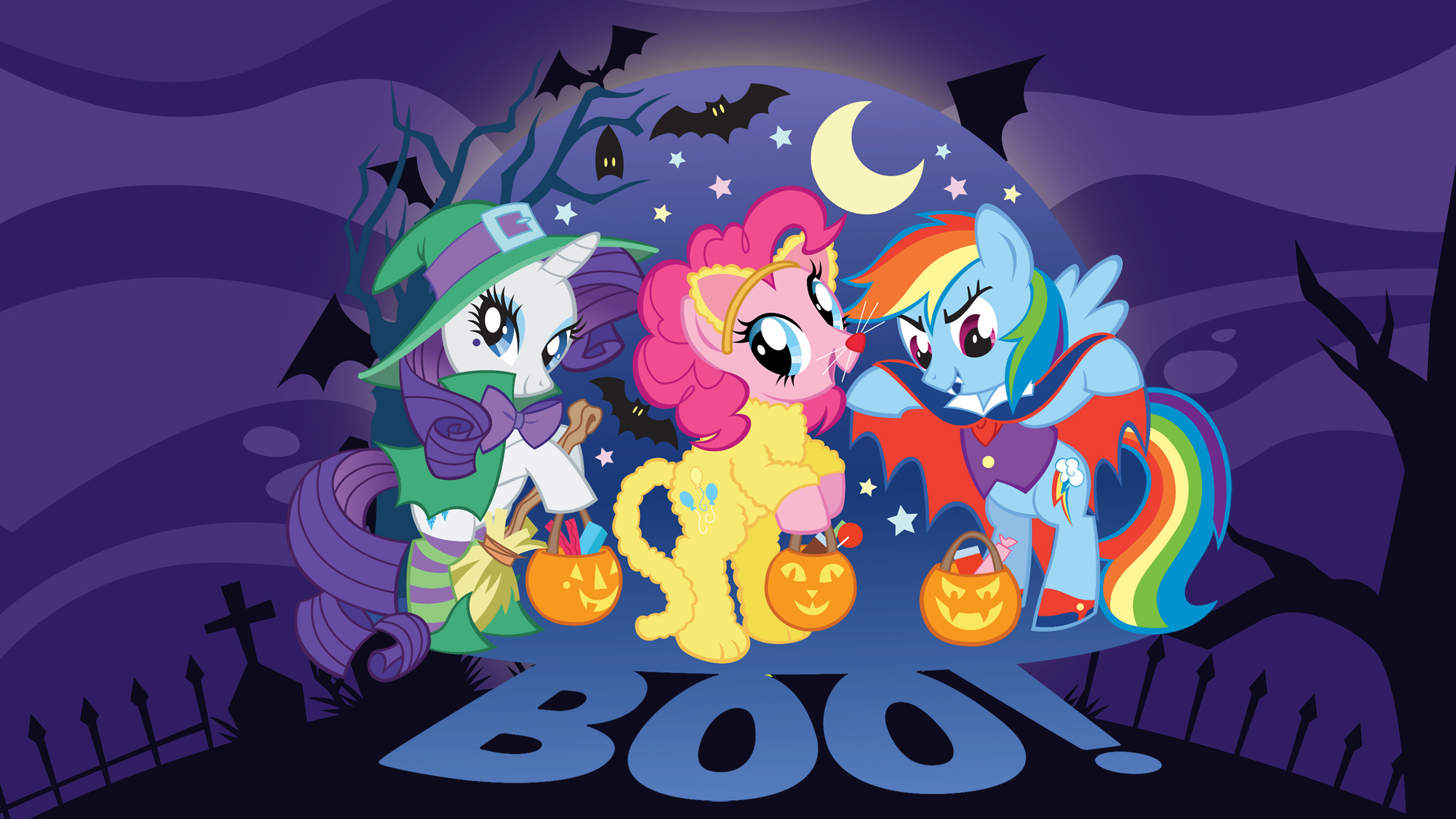 Halloween Wallpaper My Little Pony New - Spooktacular Pony Tales Dvd - HD Wallpaper 