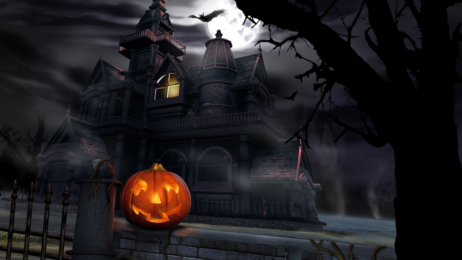 Hd Halloween Wallpapers - HD Wallpaper 