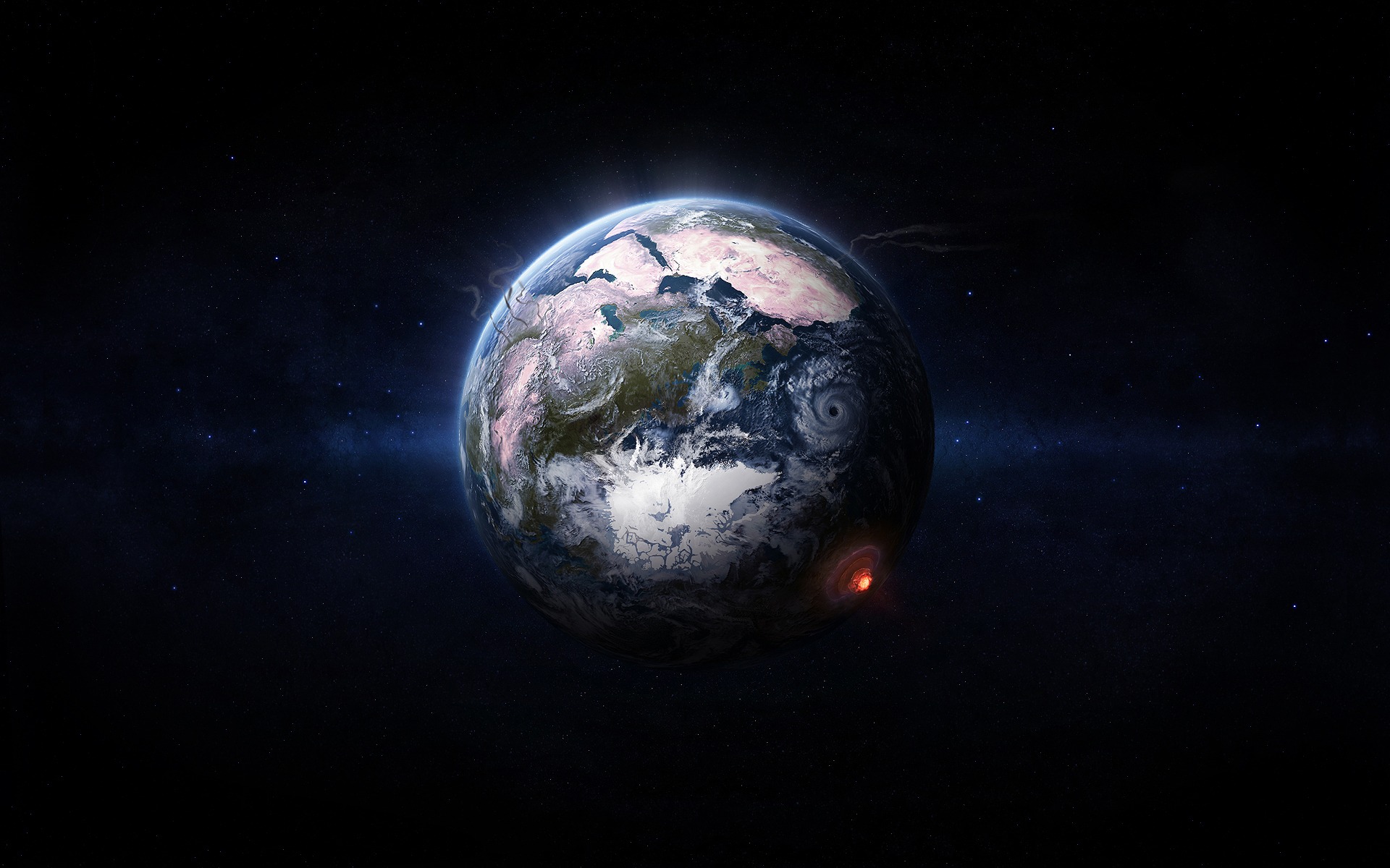 Dark Earth Wallpaper - HD Wallpaper 