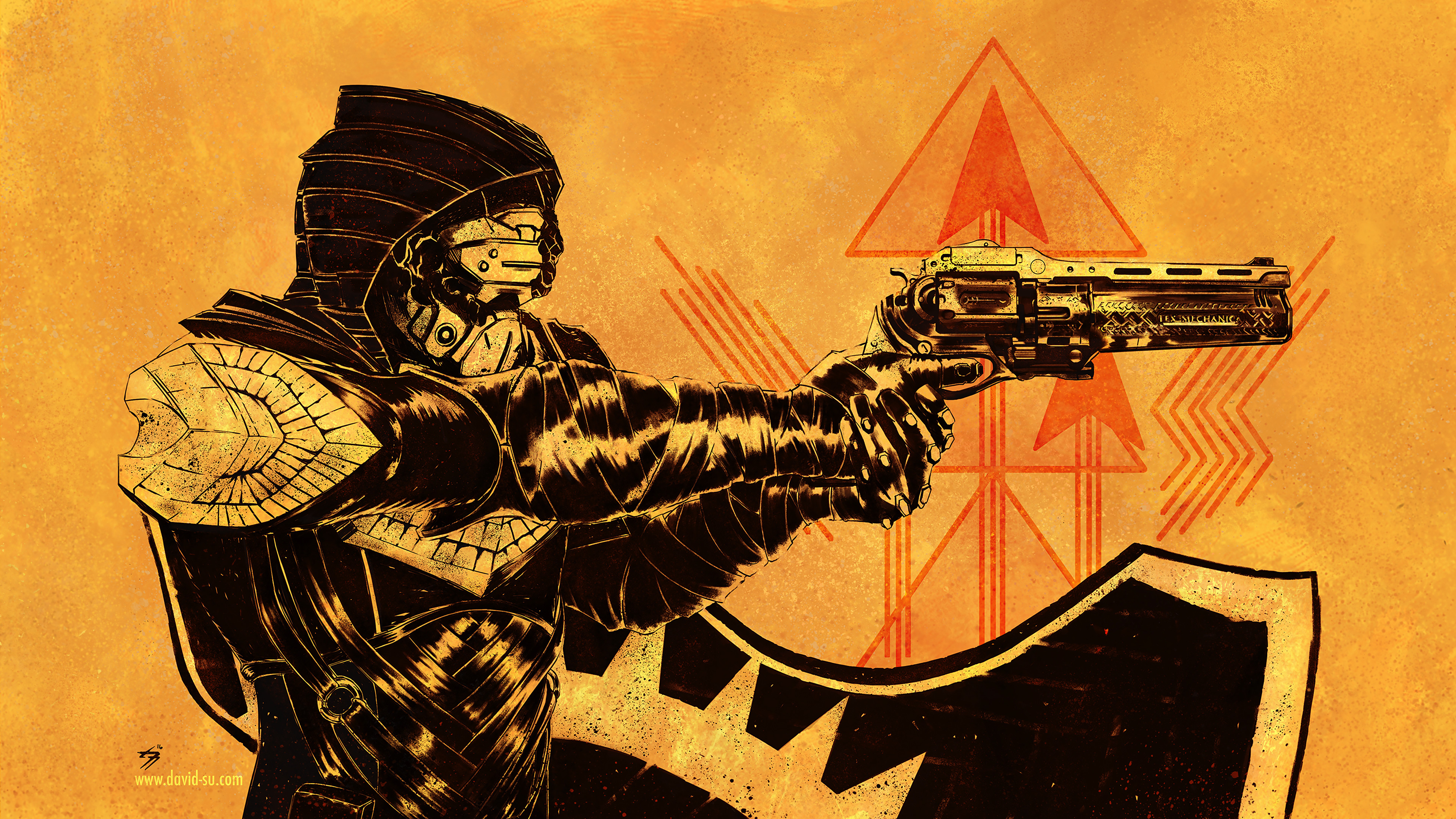 Gunslinger Destiny 2 Hunter - HD Wallpaper 