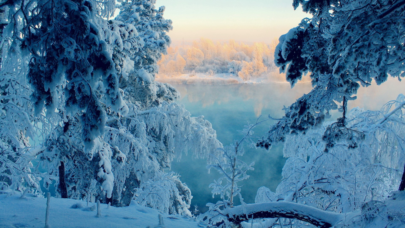 Encyclopedia Natural Aesthetic Snow Wallpaper - High Resolution Frozen Background - HD Wallpaper 