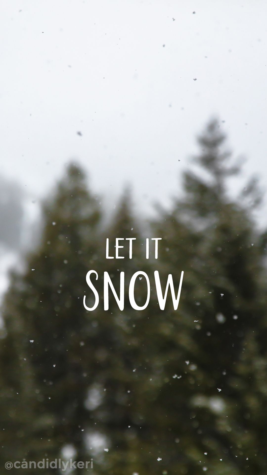 Let It Snow Hintergrund - HD Wallpaper 