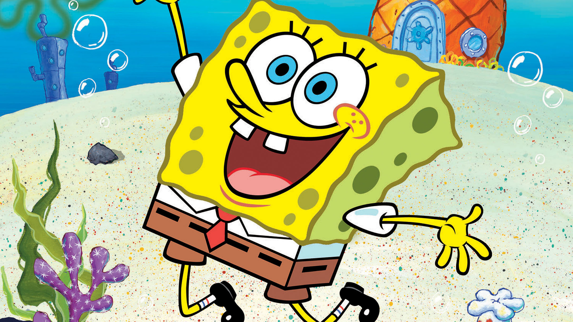Spongebob Hd - HD Wallpaper 