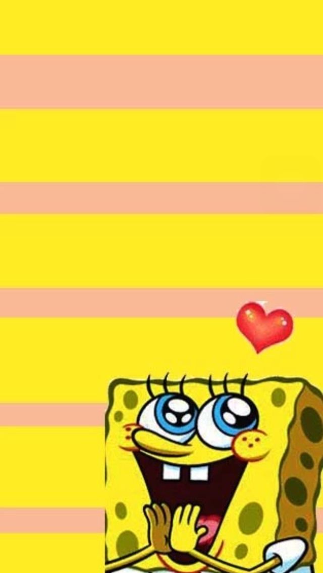 Cute Cc @wlhartwig Spongebob Pinterest Wallpaper And - Cute Spongebob Background - HD Wallpaper 