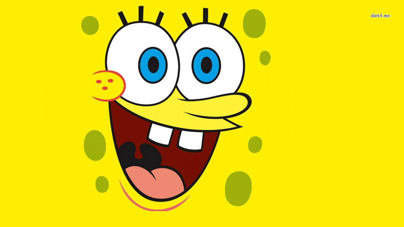 Spongebob Invitation Card Template - HD Wallpaper 