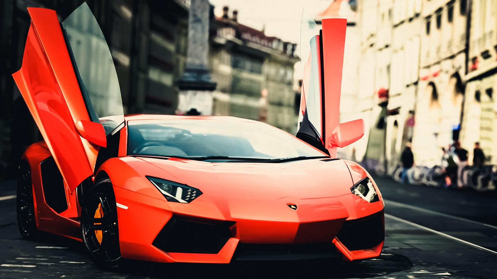 Background Lamborghini - HD Wallpaper 