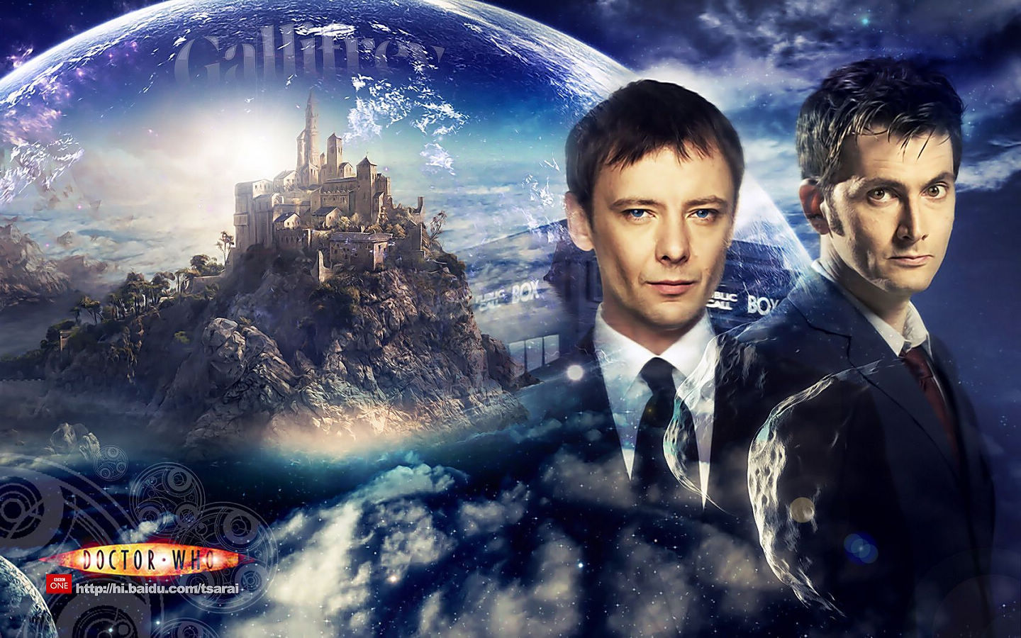 Doctor Who-doctor And Master - Doctor Who David Tennant Background - HD Wallpaper 