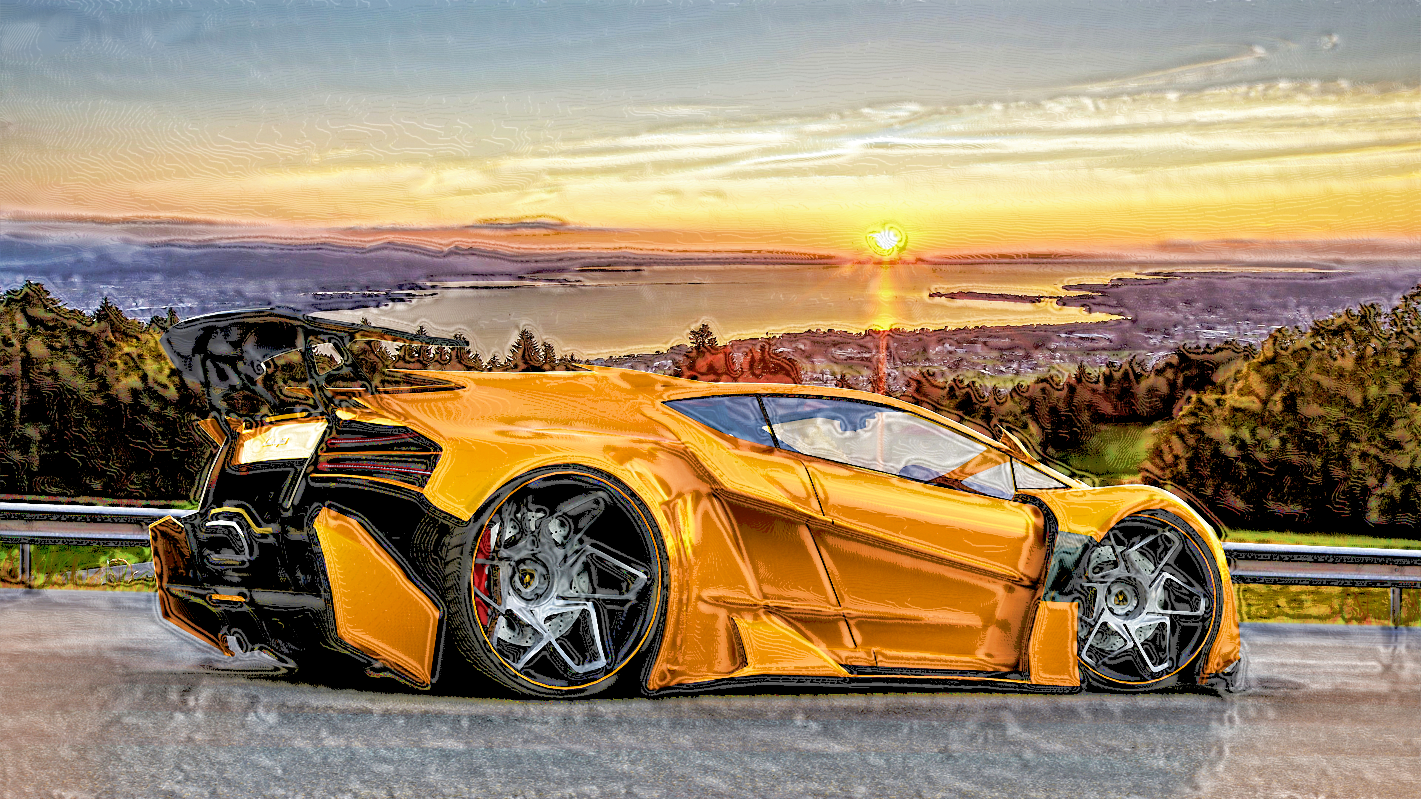 Sinistro Wallpaper - Lamborghini Logo Hd Wallpapers 1080p - HD Wallpaper 