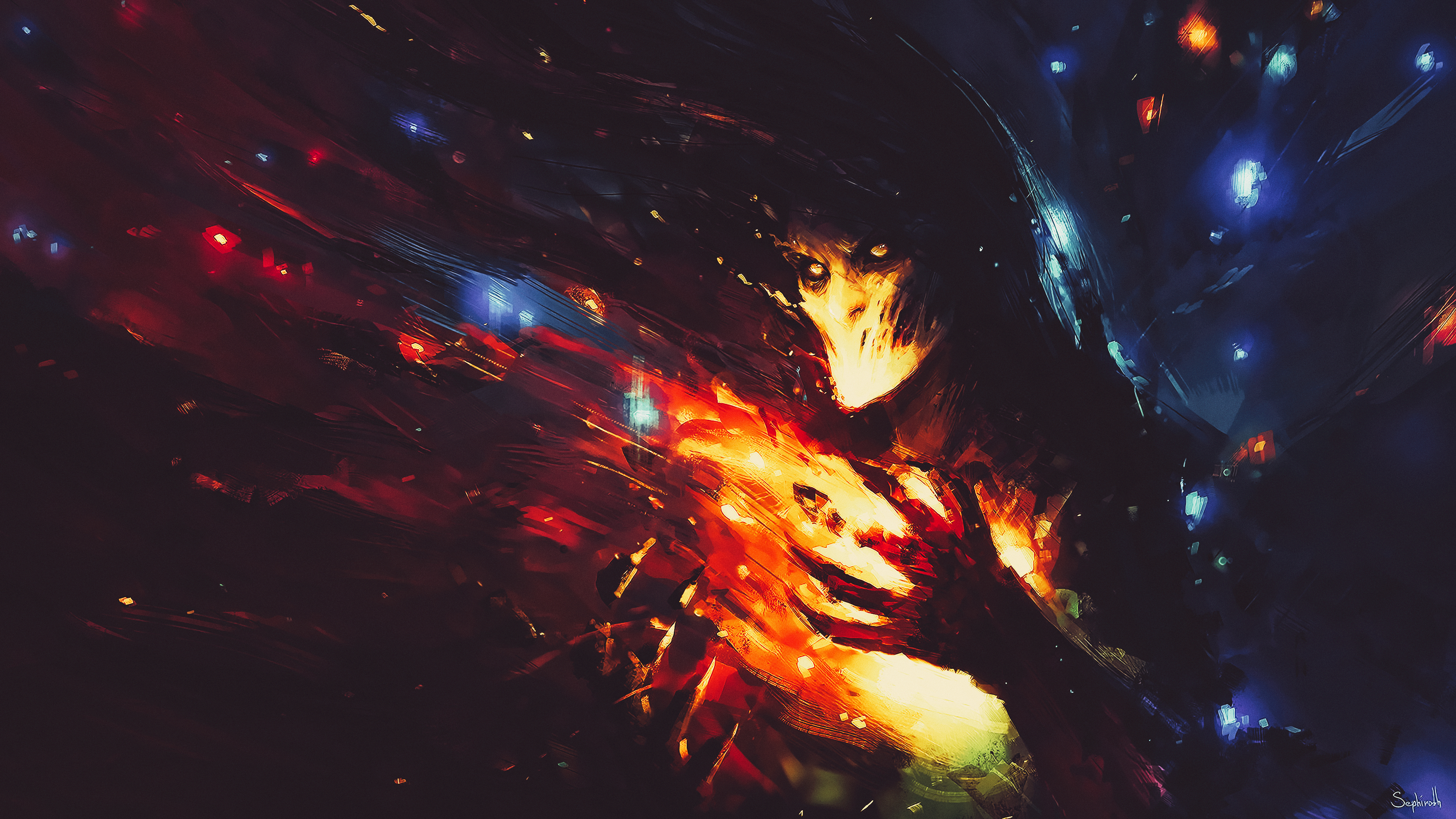 Wallpaper Of Dark, Fire, Oil Paint Background & Hd - Graves Transmissions Feat Maazel - HD Wallpaper 