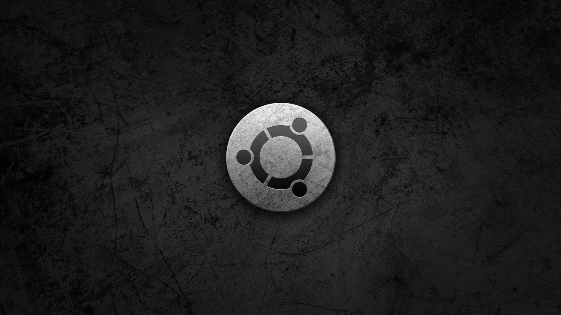 Black Ubuntu Wallpaper - Ubuntu Background - HD Wallpaper 