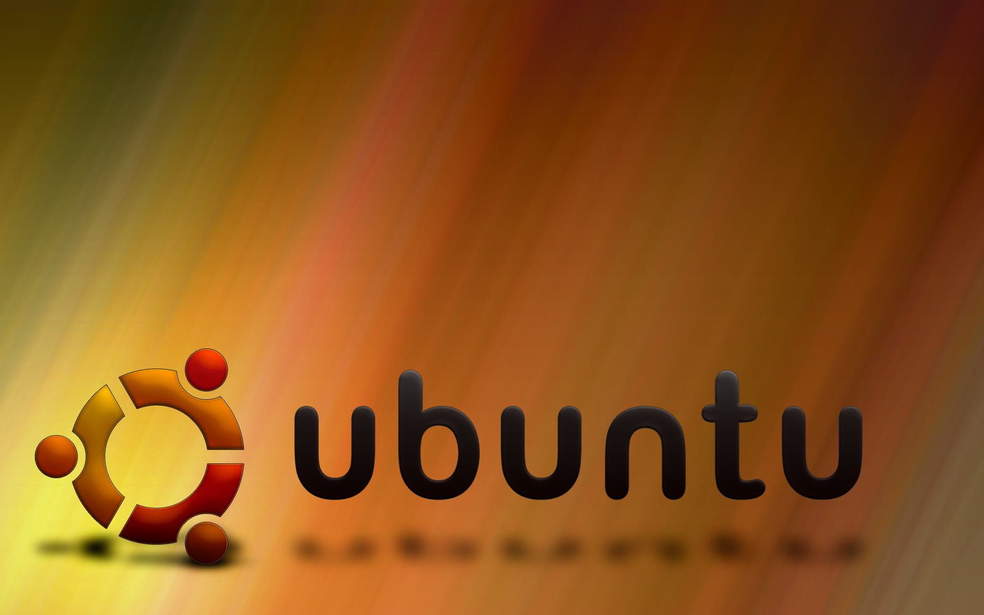 Logo Ubuntu Operating System - HD Wallpaper 