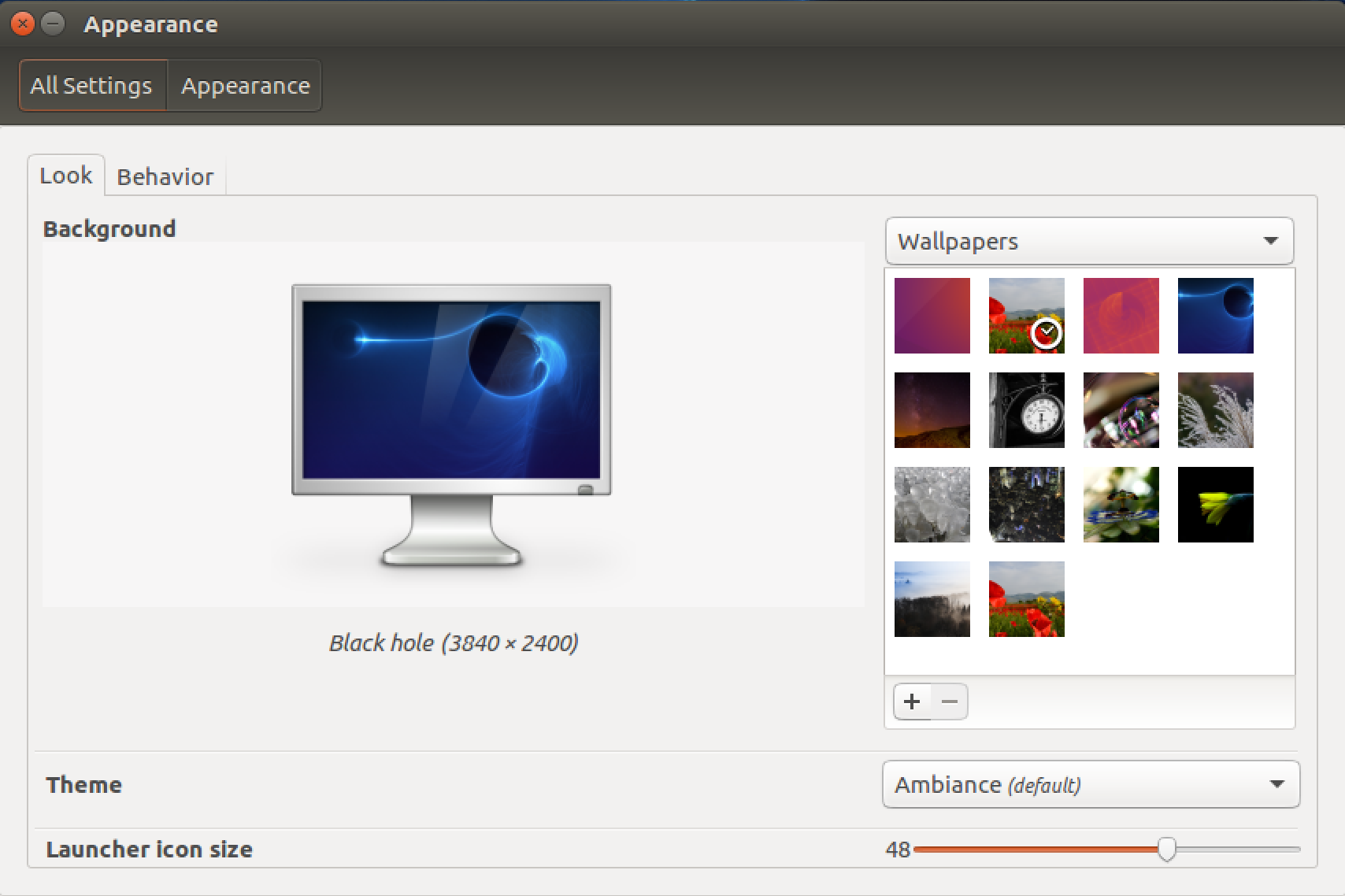 Ubuntu Linux Desktop Wallpaper Settings Preferences - Change Launcher Icon In Ubuntu 16.04 - HD Wallpaper 