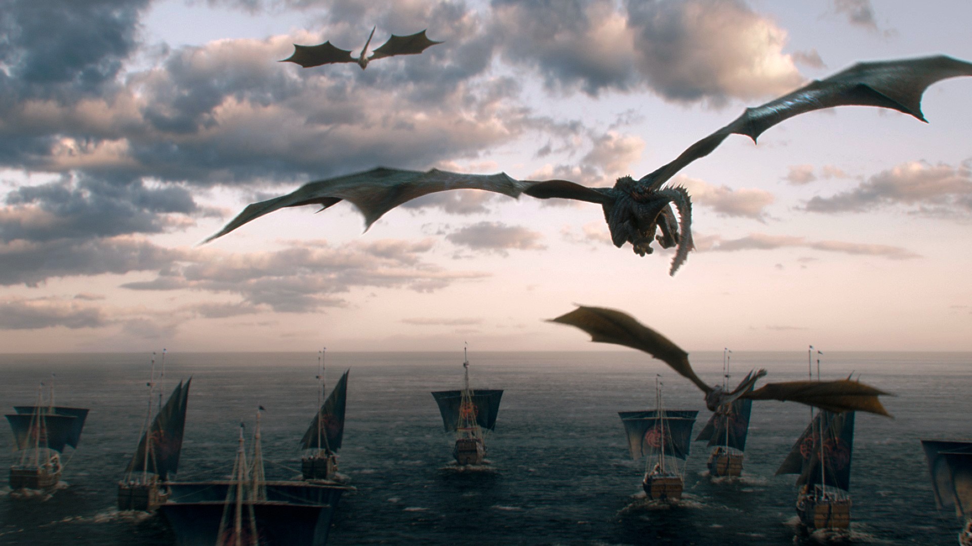 Game Of Thrones Dragons Wallpaper For Desktop With - HD Wallpaper 