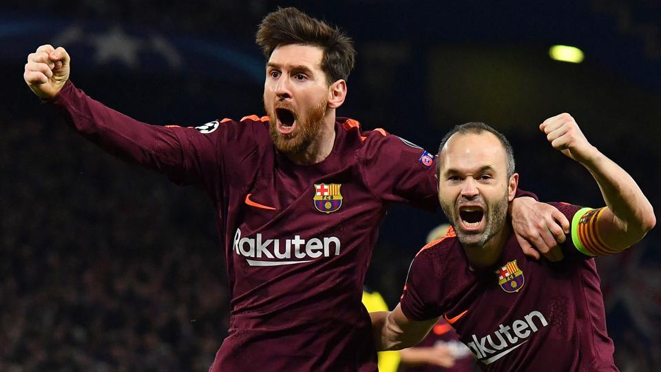 Amazing Hd Lionel Messi Wallpaper - Messi And Iniesta Vs Chelsea - HD Wallpaper 