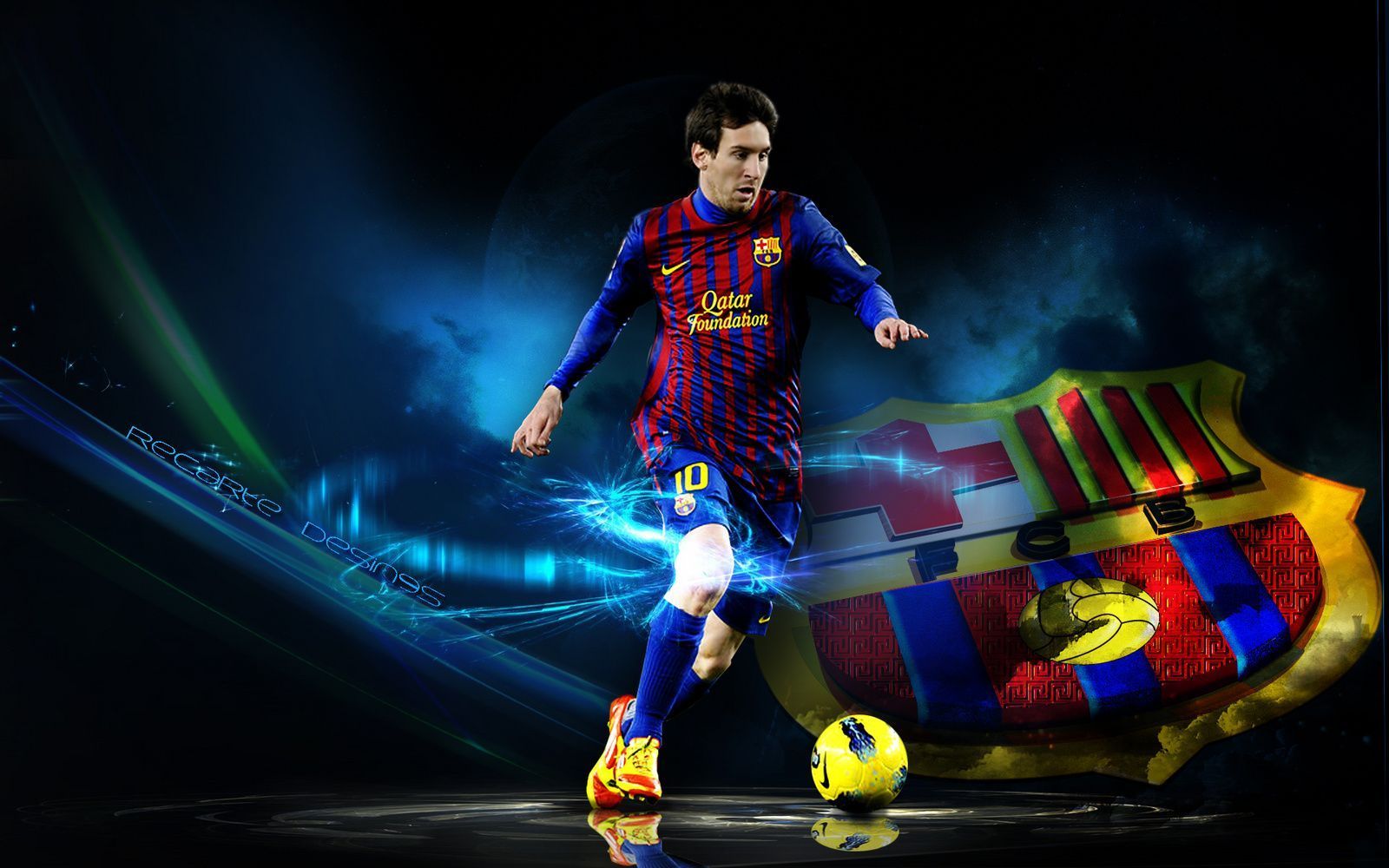 Lionel Messi Kick Football Hd Free Background Mobile - Football Wallpaper  Messi - 1600x1000 Wallpaper 