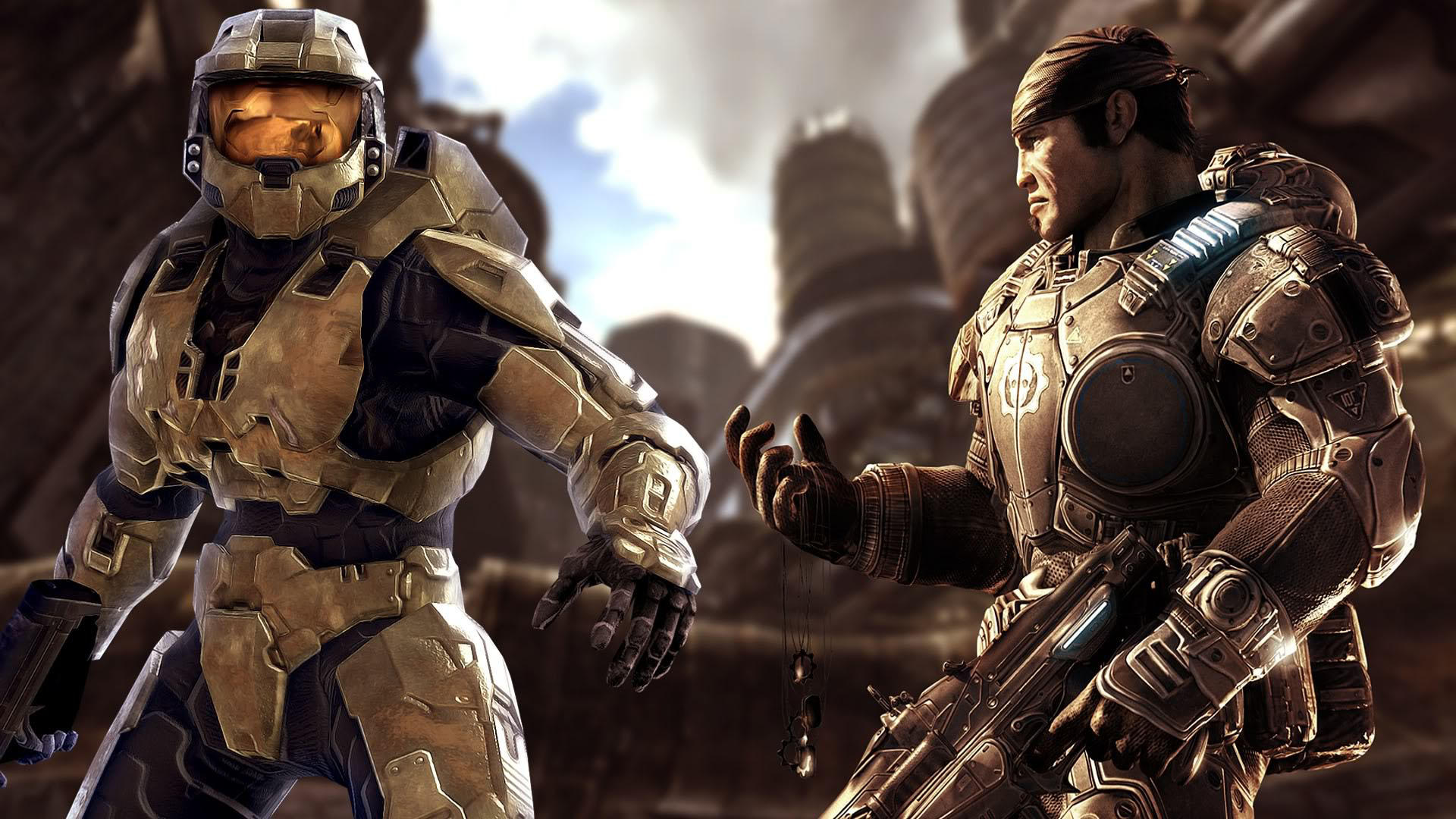 Halo Gears Of War 1920x1080 Wallpaper teahub.io