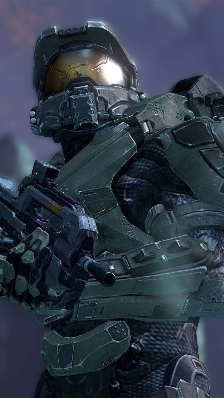 Iphone Wallpaper Halo 4 Game Hd Master Chief A Human 750x1334 Wallpaper Teahub Io