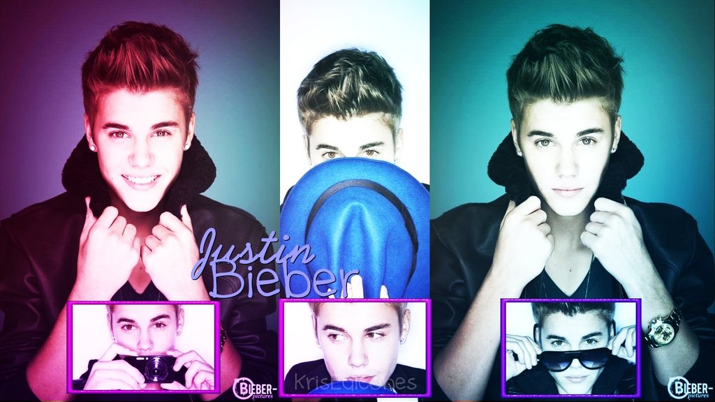 Faces Of Justin Bieber Wallpaper - Justin Bieber Collage Wallpaper 2013 - HD Wallpaper 