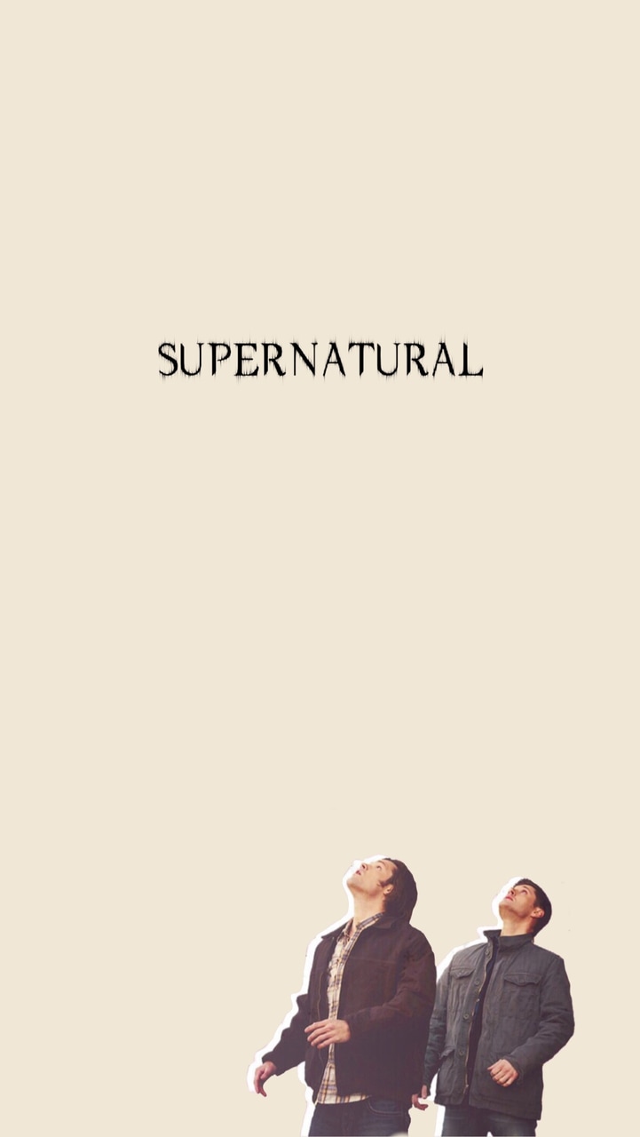 Background, Beige, And Character Image - Supernatural - HD Wallpaper 