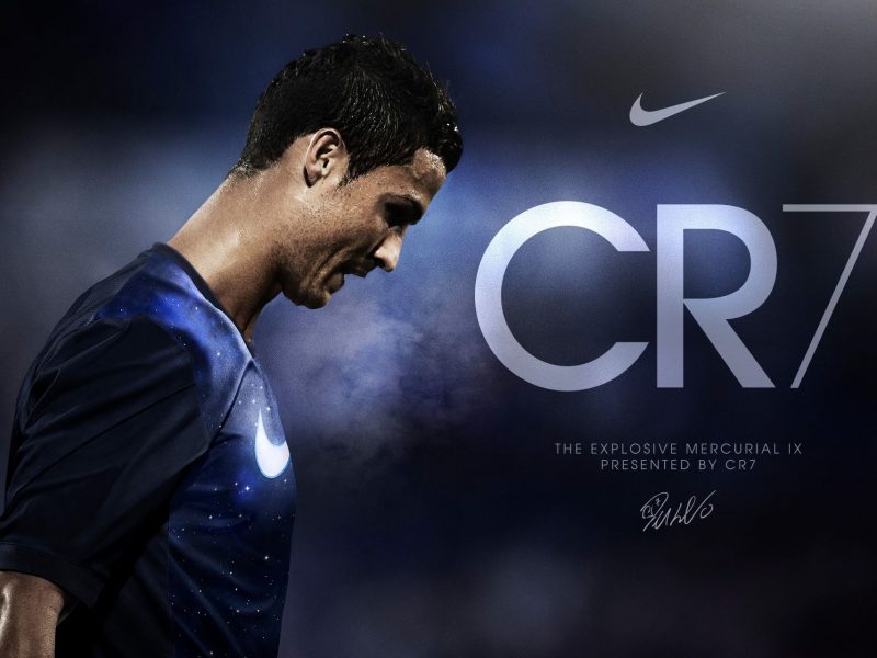 Cristiano Ronaldo Wallpapers - Cristiano Ronaldo Wallpaper Nike - HD Wallpaper 