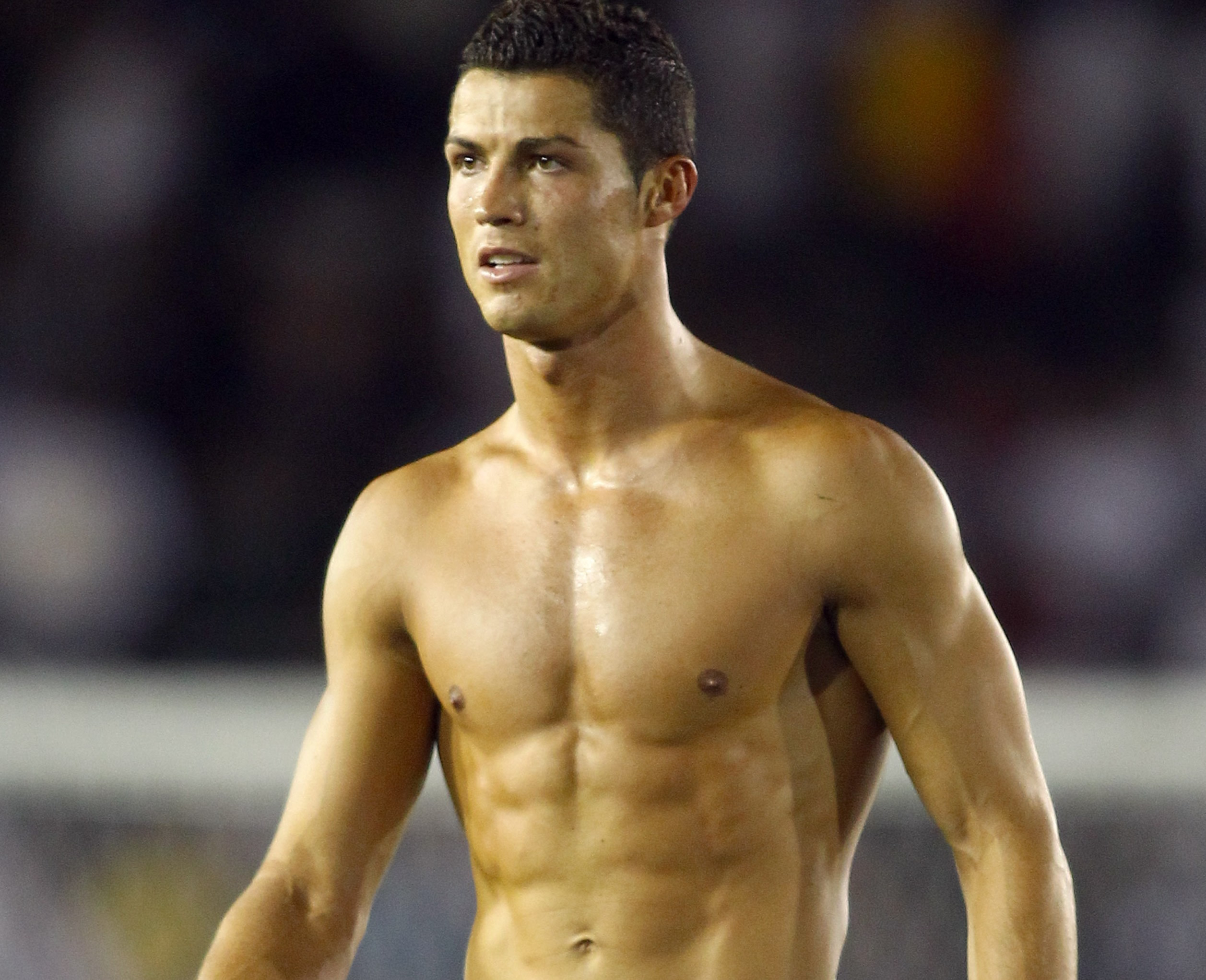 Cristiano Ronaldo Shirtless Body Wallpaper - Male Professional Soccer Player - HD Wallpaper 