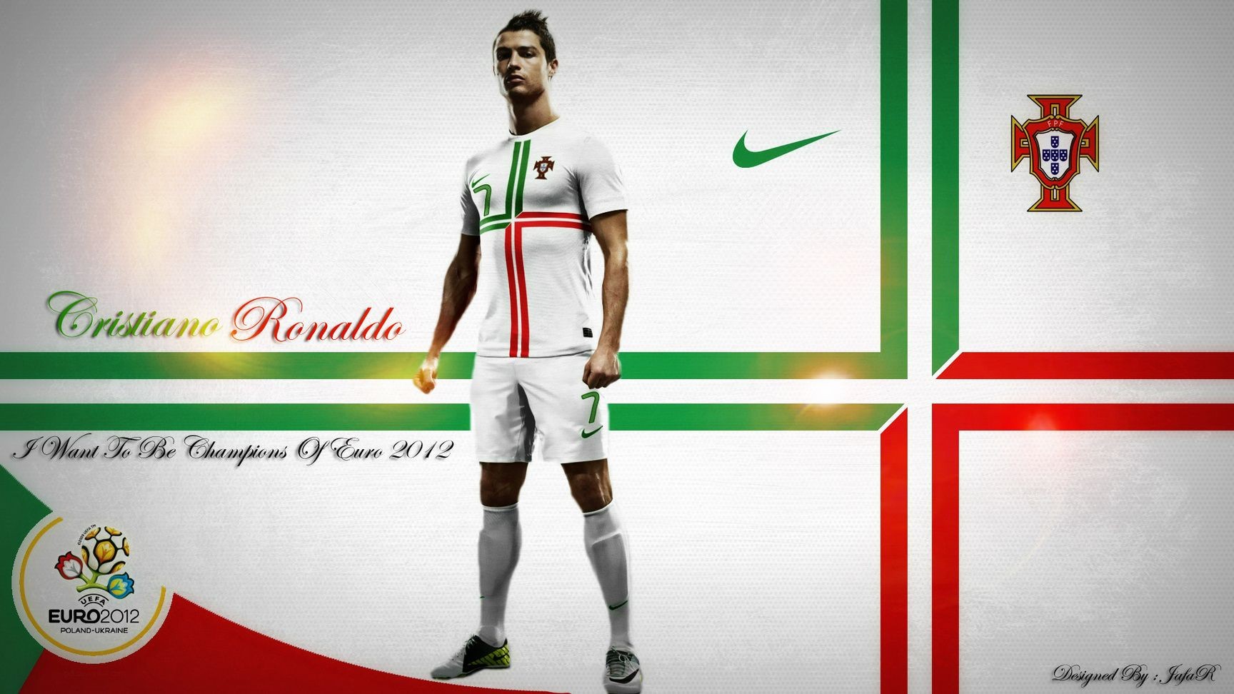Cristiano Ronaldo Wallpaper, Best Soccer Player Ever, - Portugal Euro Wallpaper Ronaldo - HD Wallpaper 