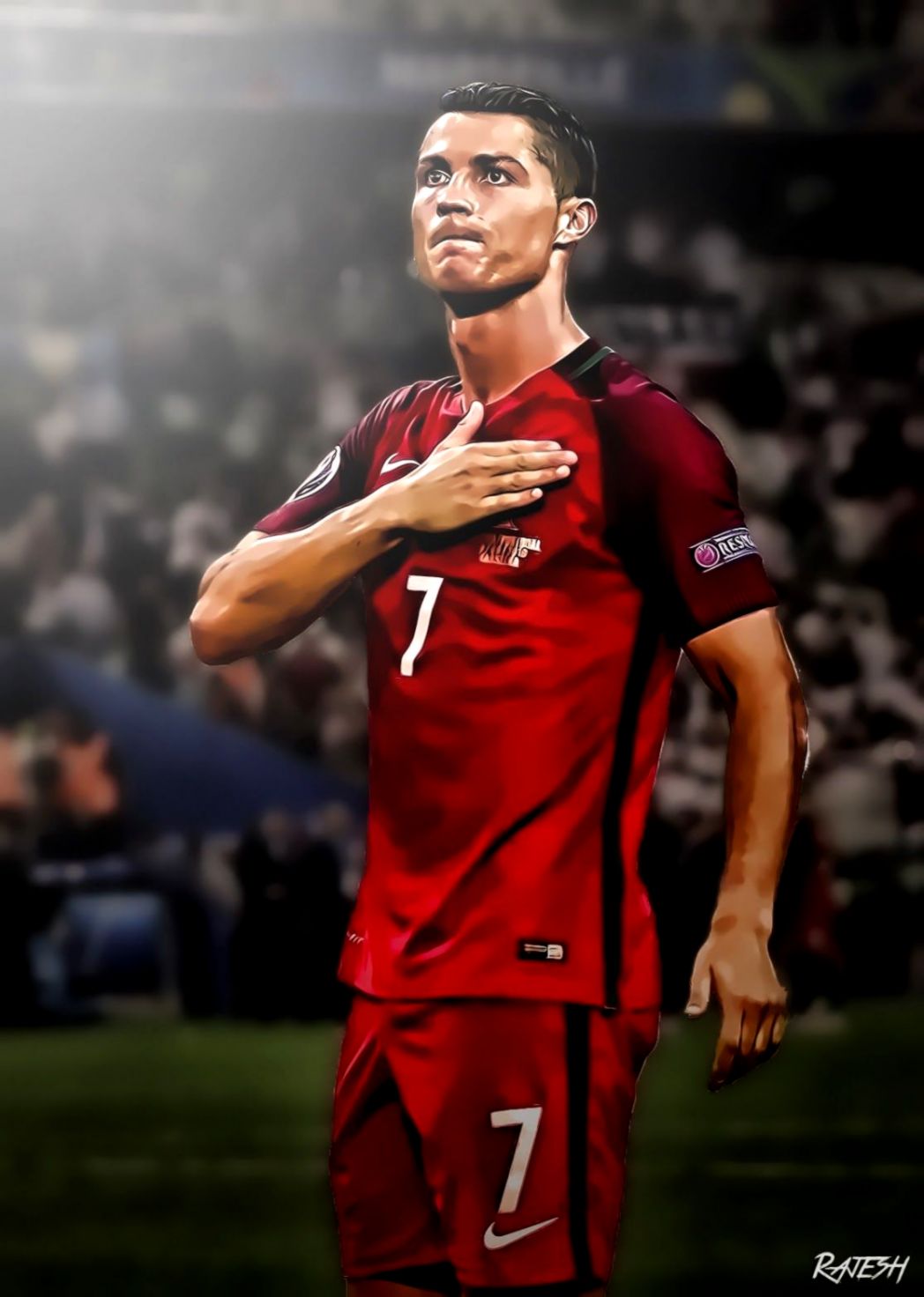 Ronaldo Portugal Wallpapers Wallpaper Cave - Cristiano Ronaldo Portugal 2016 - HD Wallpaper 