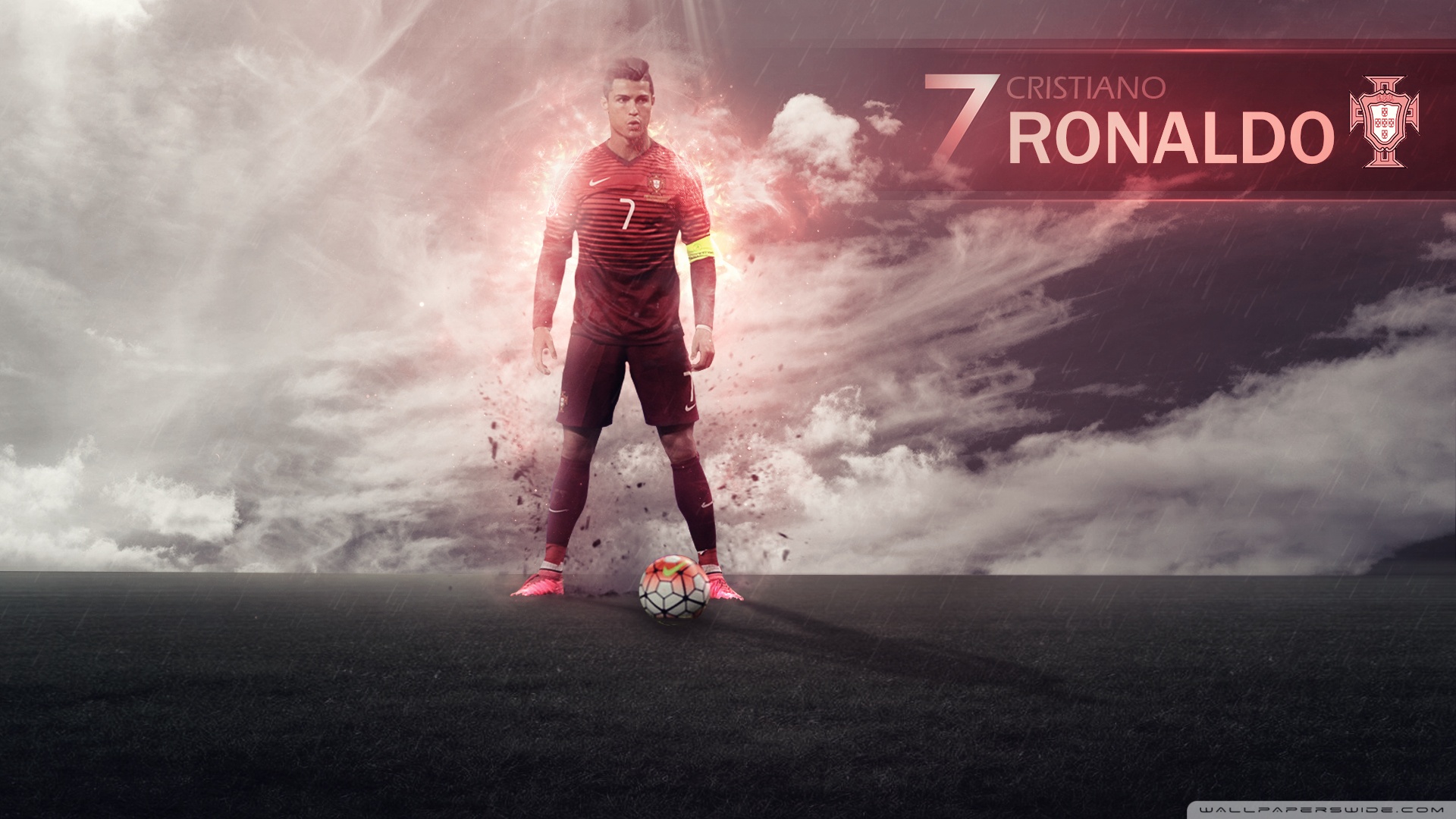 Portugal Wallpaper Cristiano Ronaldo - HD Wallpaper 