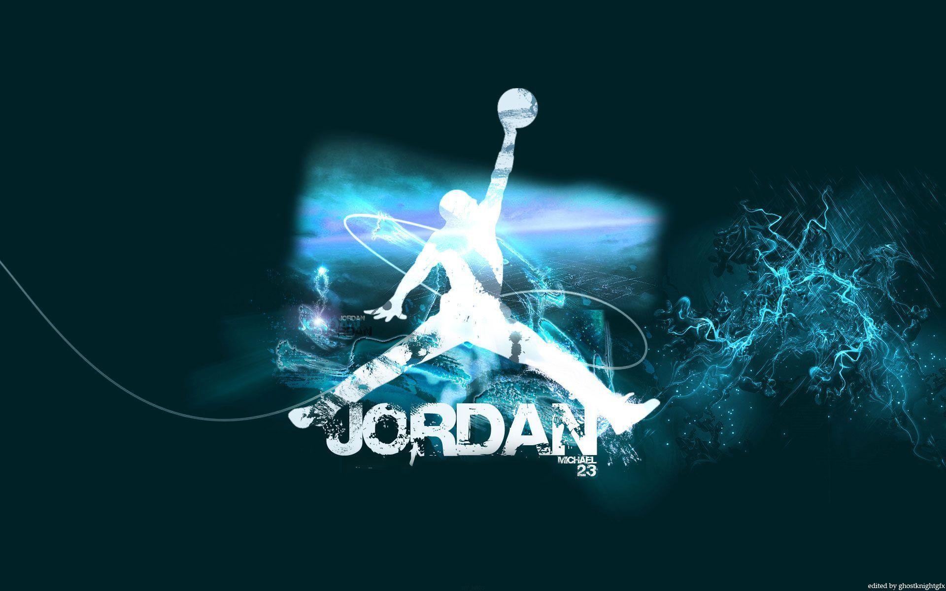 Jordan Logo Wallpapers - Cool Air Jordan Logo - HD Wallpaper 