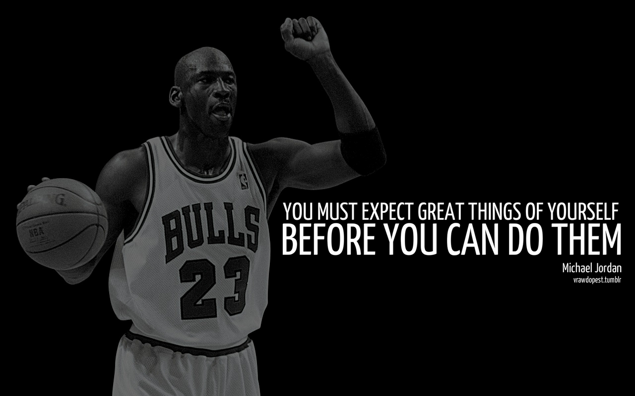 You Must Expect Great Things Of Yourself Before You - HD Wallpaper 