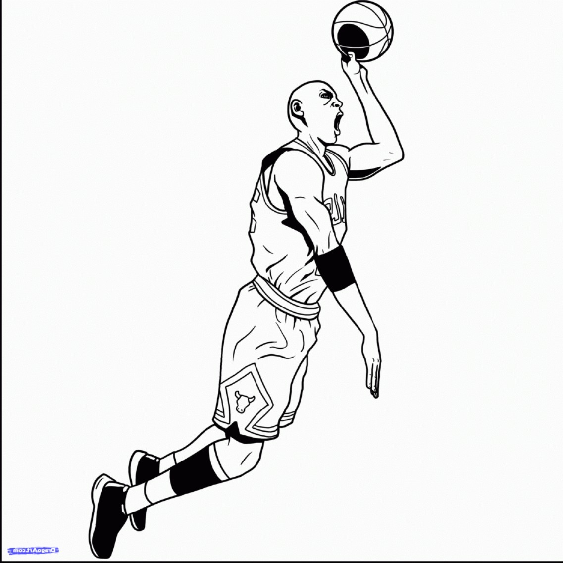 michael jordan coloring pages