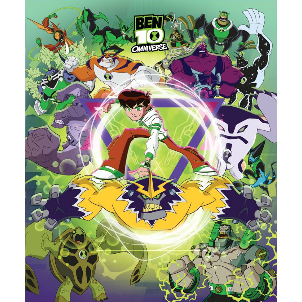 Walltastic Ben 10 Omniverse Wallpaper Mural - Ben 10 Omniverse Wallpaper Hd - HD Wallpaper 