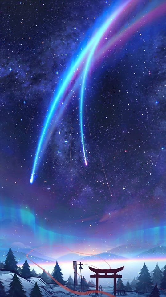 Kimi No Na Wa Wallpaper Phone - HD Wallpaper 