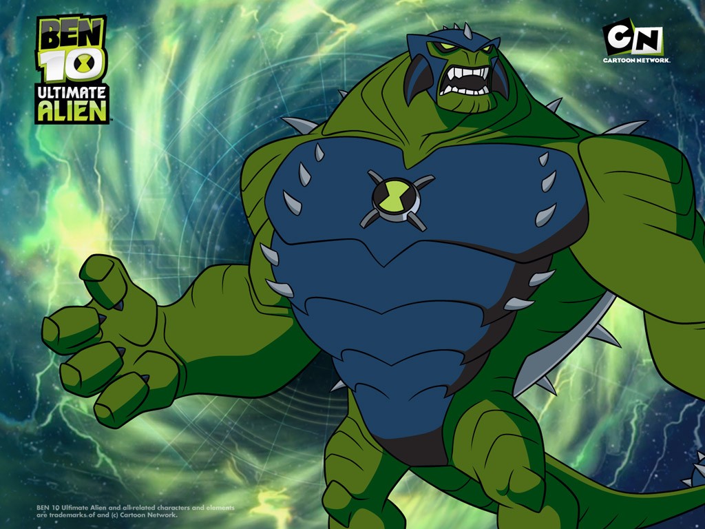 Ben - Humungousaur Ben 10 Ultimate Alien - HD Wallpaper 