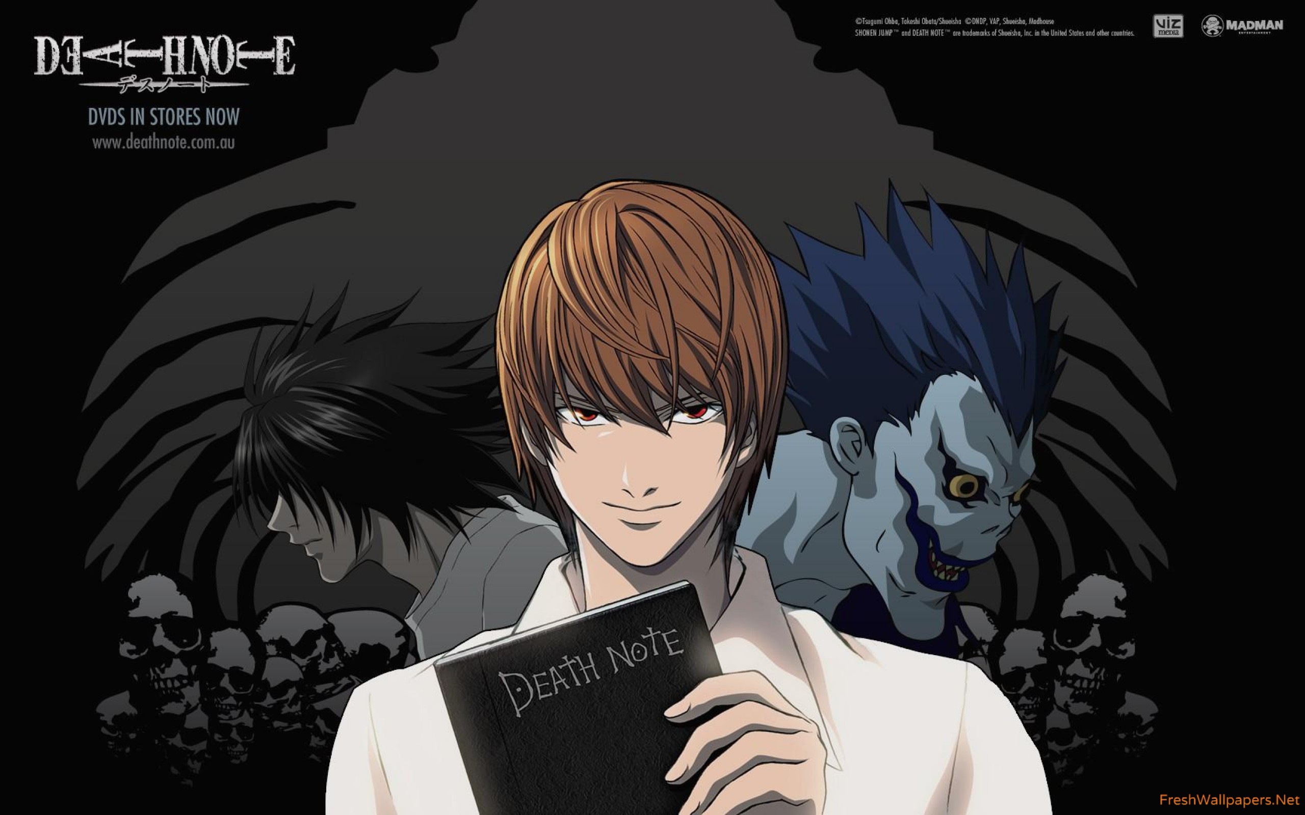 Imagenes Hd De Death Note - HD Wallpaper 