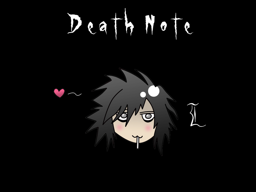 L Death Note Hd Wallpaper Desktop - HD Wallpaper 