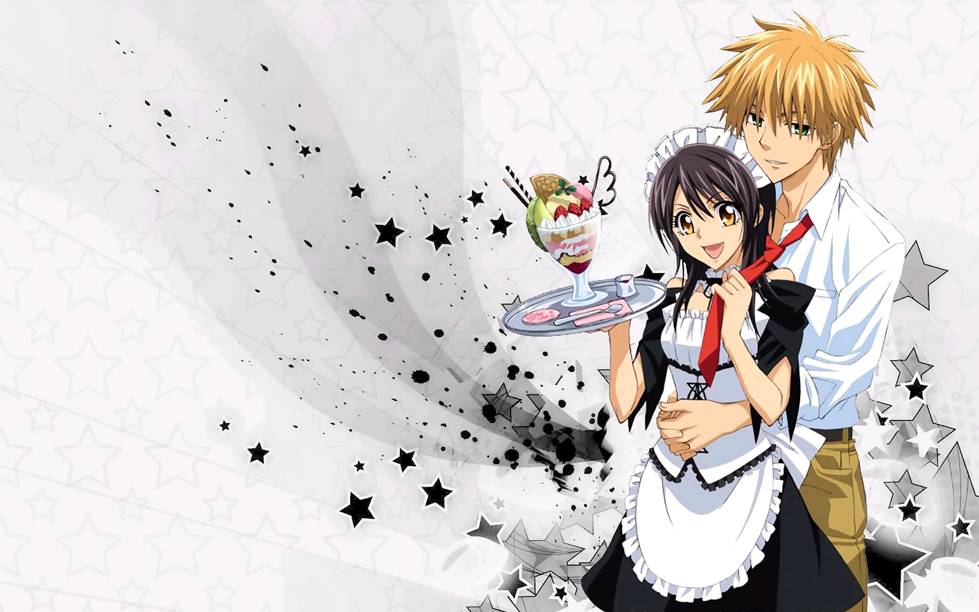 Kaichou Wa Maid Sama - Anime Kawa Maid Sama - HD Wallpaper 