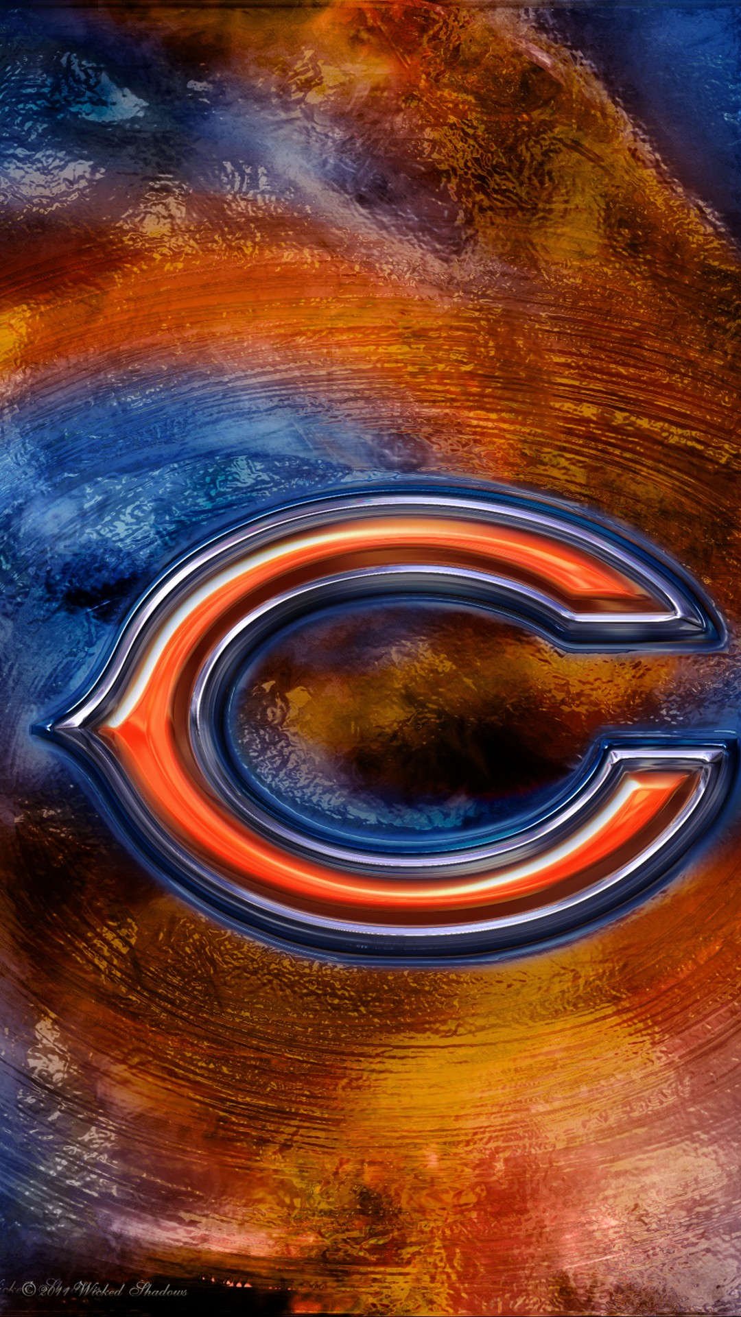 Chicago Bears Iphone 6 Plus Wallpaper With High-resolution - Cool Pictures Of Chicago Bears - HD Wallpaper 