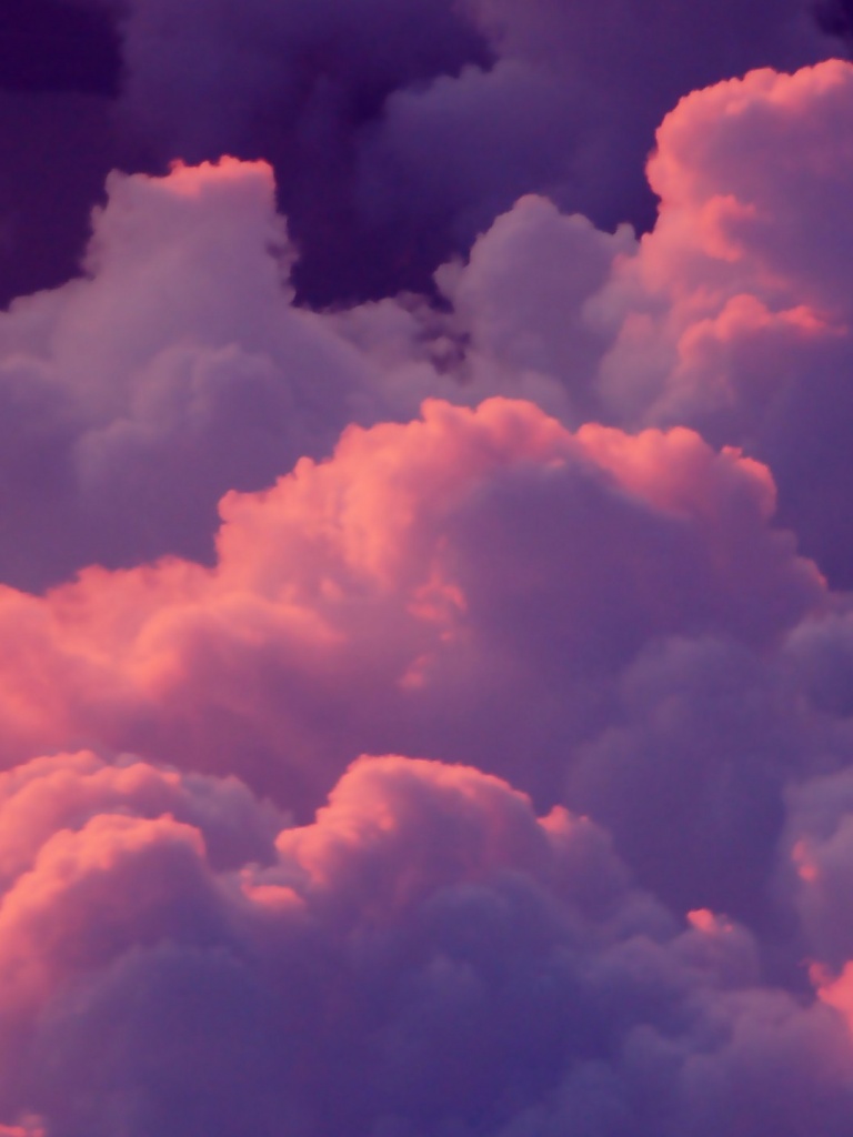 Aesthetic Clouds Pink - HD Wallpaper 