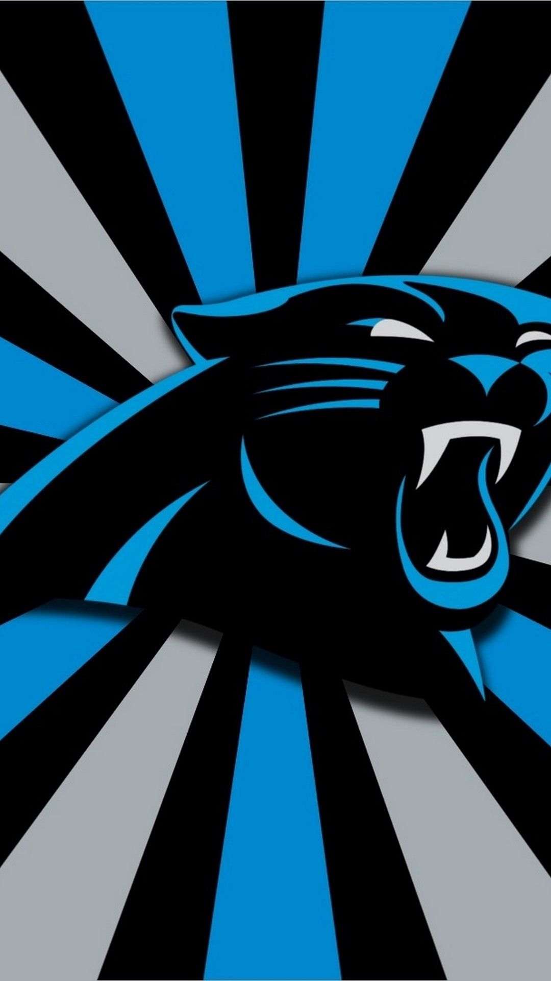 Carolina Panthers Iphone 6 Plus Wallpaper With High-resolution - Carolina Panthers Logo Blue - HD Wallpaper 
