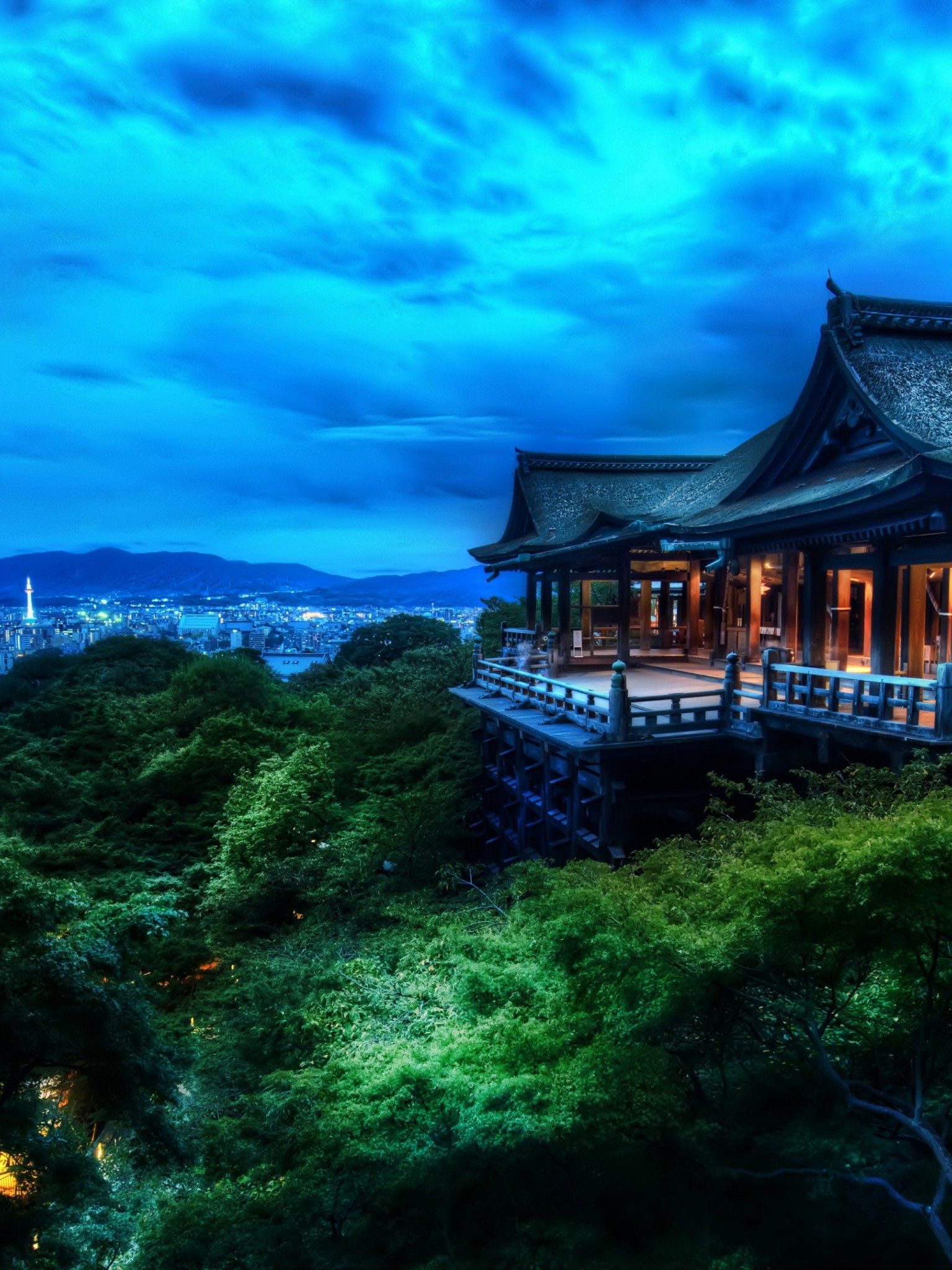 House On The Top 4k Wallpaper 2015 Retina Ipad - Kiyomizu-dera - HD Wallpaper 