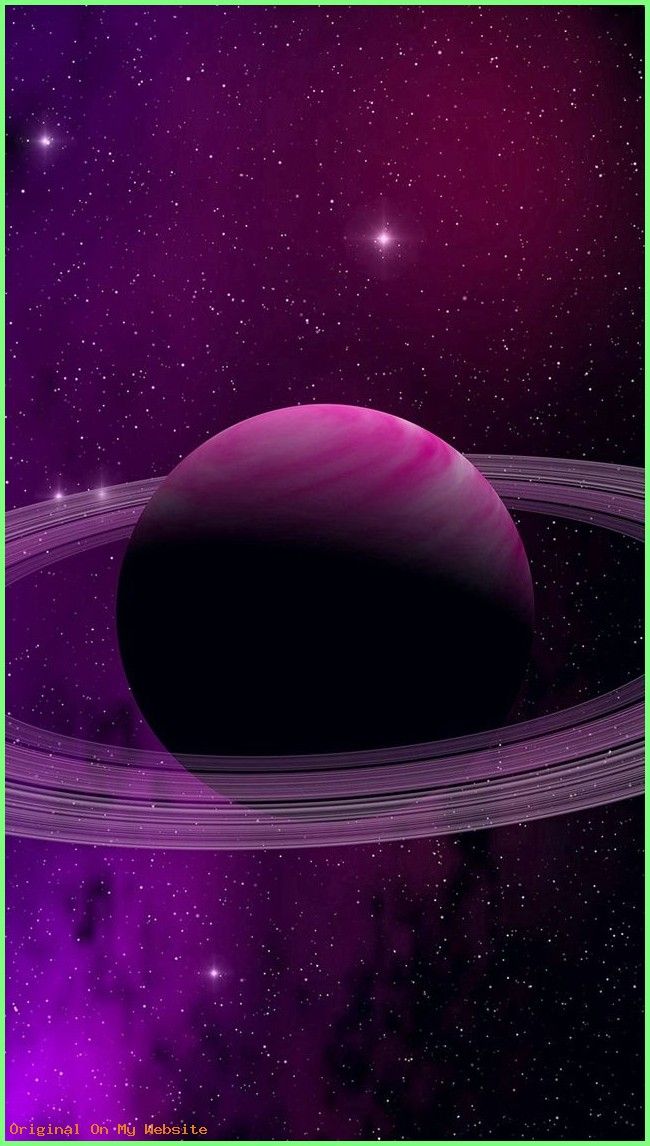 Wallpaper Iphone Space - Saturnus Wallpaper Hd Iphone - HD Wallpaper 