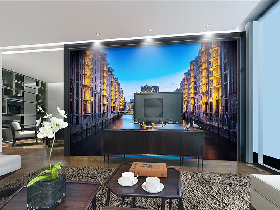 Mosaic Living Room Design Tiles - HD Wallpaper 