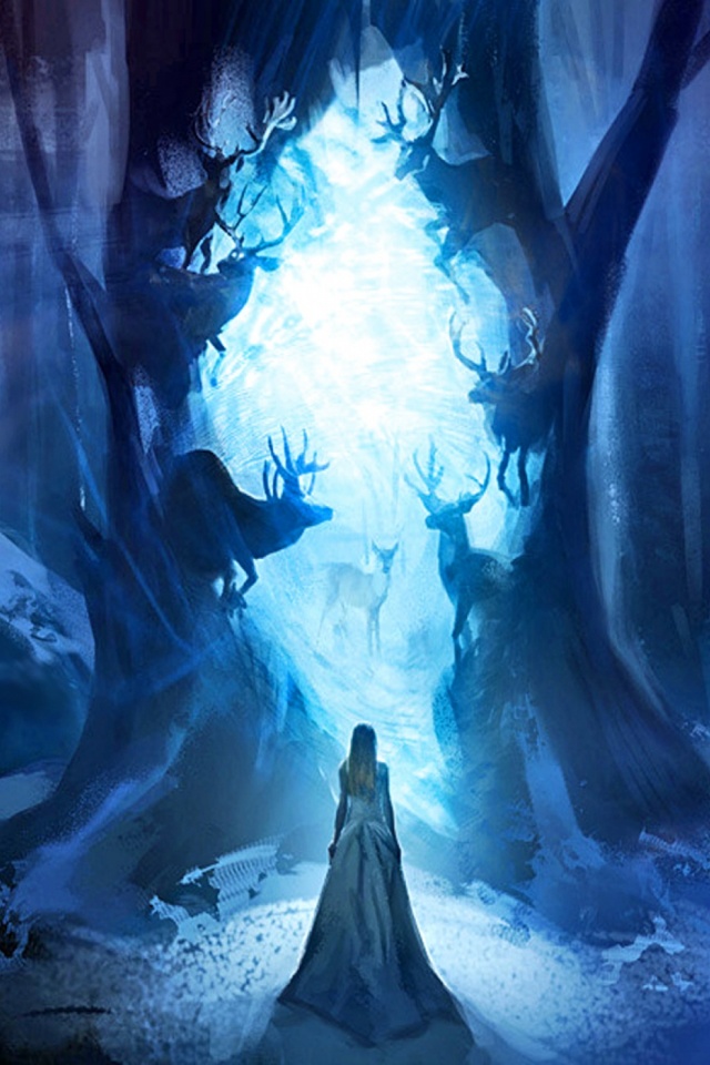 Beauty And The Beast Fantasy Art - HD Wallpaper 