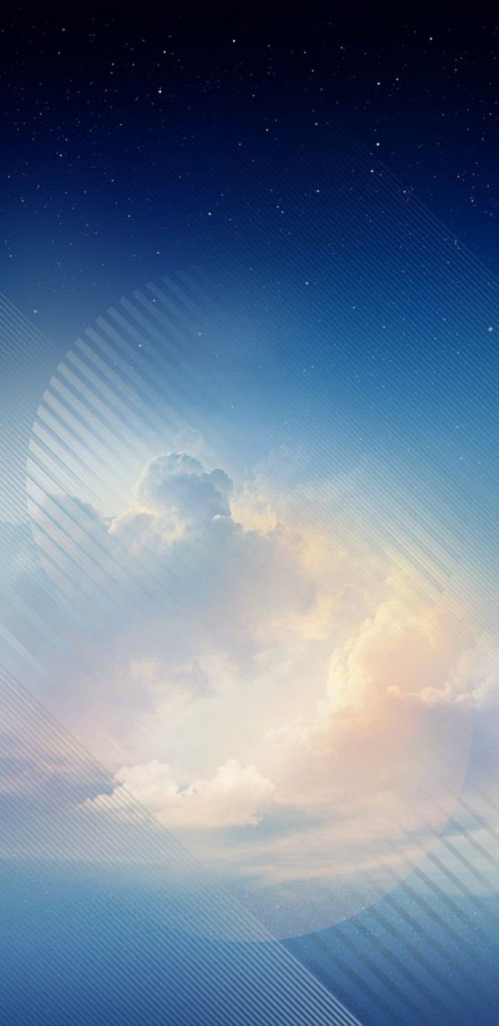 Ios 11, Iphone X, Aqua, Blue, Sky, Apple, Wallpaper, - Galaxy Note 8 Official - HD Wallpaper 