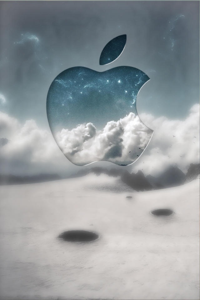 Hd Apple Clouds Iphone Wallpapers - Apple 3d Wallpaper Iphone - 640x960 Wallpaper Hd Apple Clouds Iphone Wallpapers - Apple 3d Wallpaper Iphone - 640x960 Wallpaper